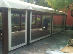 Tenda di plastica per interni